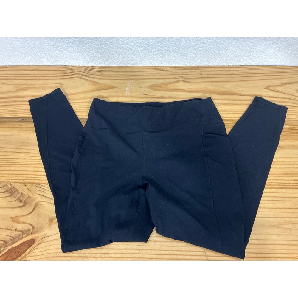 Spyder Active Womens Black High Waisted Leggings with Pockets Size XL RN63619